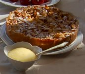 Apple Bavarian Torte